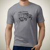 HA Land Rover Defender 2003 Premium Car Art Men T Shirt