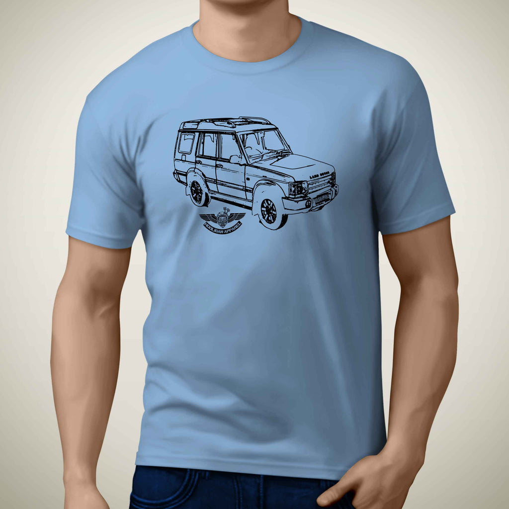 HA Land Rover Discovery 2 Premium Car Art Men T Shirt Hooligan