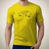 Tesla Roadster 2008  Premium Car Art Men‚Äôs T Shirt