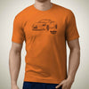 Mitsubishi Eclipse spyder gt convertible 2011 Premium Car Art Men‚Äôs T Shirt