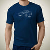 Tesla Roadster 2008  Premium Car Art Men‚Äôs T Shirt