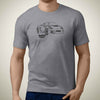 Porsche Boxster 718 Premium Car Art Men‚Äôs T Shirt