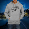 ford-capri-mk2-premium-car-art-men-s-hoodie-or-jumper