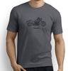 Harley Davidson Fat Boy S Premium Motorcycle Art Men’s T-Shirt