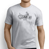 Harley Davidson Heritage Softail Classic Premium Motorcycle Art Men’s T-Shirt