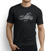 Harley Davidson Road Glide Premium Motorcycle Art Men’s T-Shirt