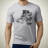 cat-skid-steer-loader-272d3-premium-construction-art-men‚Äôs-t-shirt