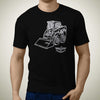 cat-skid-steer-loader-272d3-premium-construction-art-men‚Äôs-t-shirt