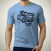 cat-745-articulated-truck-premium-construction-art-men‚Äôs-t-shirt