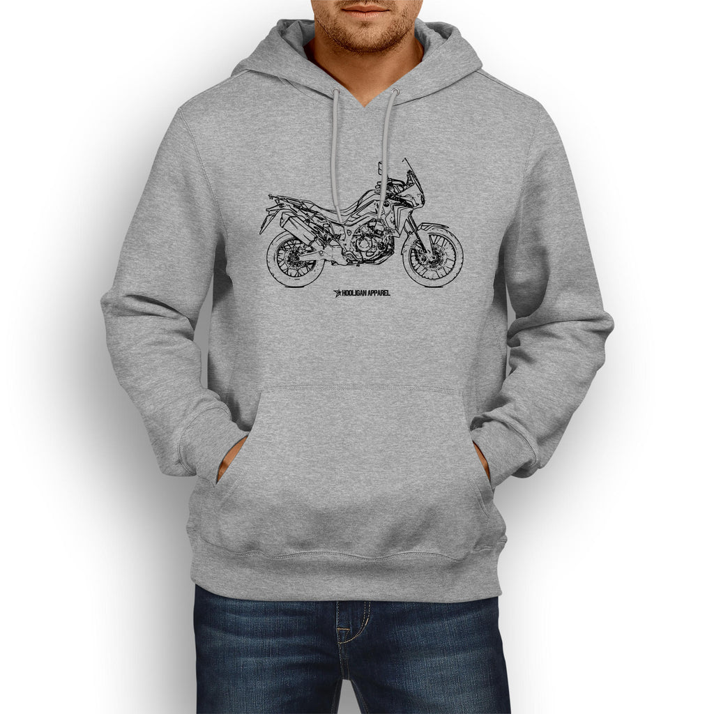 Honda Africa Twin 2016 Premium Motorcycle Art Men's Hoodie – Hooligan  Apparel