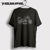 Honda CB300F 2018 Premium Motorcycle Art Men’s T-Shirt