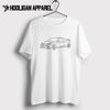Honda Civic Type R 2018 Inspired Car Art Men’s T-Shirt