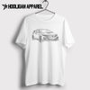 Honda Civic Type R 2017 Inspired Car Art Men’s T-Shirt