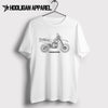 Honda XR650L 2018 Premium Motorcycle Art Men’s T-Shirt