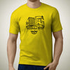 volvo-fh16-with-container-premium-truck-art-men‚Äôs-t-shirt