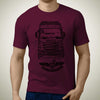 iveco-750-grijze-premium-truck-art-men‚Äôs-t-shirt