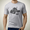 mack-titan-tractor-truck-premium-truck-art-men‚Äôs-t-shirt