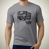 mercedes-dump-truck-premium-truck-art-men‚Äôs-t-shirt