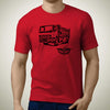 mercedes-dump-truck-premium-truck-art-men‚Äôs-t-shirt