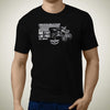 living-banshee-quad-offroad-motorbike-bike-dirtbike.2013-premium-motorcycle-art-men-s-t-shirt