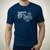 living-bmw-R1200gs-advenutre-2012-premium-motorcycle-art-men-s-t-shirt