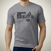 living-harley-davidson-low-Rider-s-premium-motorcycle-art-men-s-t-shirt