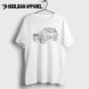 Jeep Cherokee kitted 2015 Inspired Car Art Men’s T-Shirt