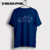 Jeep Wrangler Sport SUV 2011 Inspired Car Art Men’s T-Shirt
