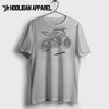 MV Agusta Diablo Brutale3 2018 Premium Motorcycle Art Men’s T-Shirt