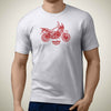 Moto Guzzi V85TT 2019 Motorcycle Art - T-Shirt