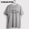 Nissan X TRAIL 4x4 2018 Inspired Car Art Men’s T-Shirt
