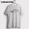 Nissan classic Prince Skyline 1957 Inspired Car Art Men’s T-Shirt