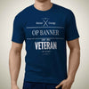 Op BANNER Veteran T-Shirt - RAF Regiment Op BANNER Veteran T-Shirt -Military Covers