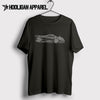 Pagani zonda 2017 Inspired Car Art Men’s T-Shirt