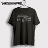 Peugeot 3008 Estate 2018 Inspired Car Art Men’s T-Shirt