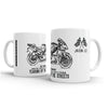 JL Illustration for a Aprilia RSV1000R Motorbike fan – Gift Mug