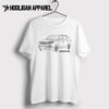 SsangYong Rexton 2018 Inspired Car Art Men’s T-Shirt