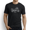 Suzuki V Strom 1000 2012 Premium Motorcycle Art Men’s T-Shirt