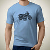 HA Triuph Bonneville T120 Ace 2019 Motorcycle Art - T-Shirt