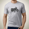 HA Triuph Bonneville T120 Ace 2019 Motorcycle Art - T-Shirt