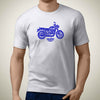 HA Triuph Bonneville T120 Ace 2019 Motorcycle Art - T-Shirt