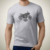 HA Triuph Speed Twin 2019 Motorcycle Art - T-Shirt