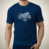 HA Triuph Speed Twin 2019 Motorcycle Art - T-Shirt