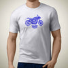 HA Triuph Speed Twin 2019 Motorcycle Art - T-Shirt