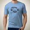 vauxhal-adam-hatchback-2017-premium-car-art-men-s-t-shirt