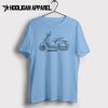Vespa 946 Bellissima 2015 Inspired Moped Art Men’s T-Shirt