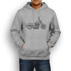 Victory Highball Premium Motorcycle Art Men’s Hoodie