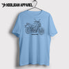 Yamaha MT 07 2018 Premium Motorcycle Art Men’s T-Shirt