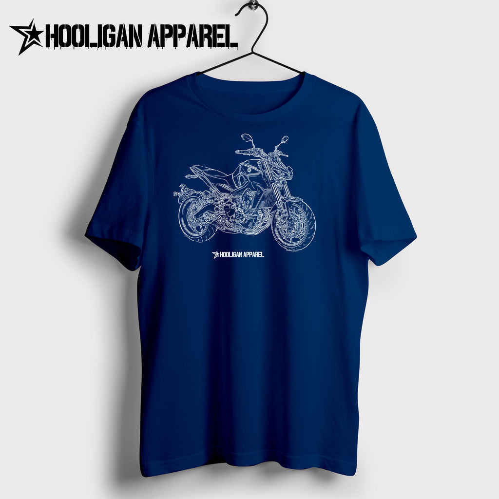 Yamaha MT 09 SP 2018 Premium Motorcycle Art Men's T-Shirt – Hooligan Apparel