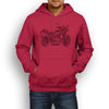 Yamaha RD350 LC Premium Motorcycle Art Men’s Hoodie